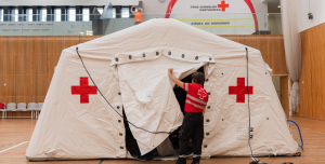 Posto Médico avançado da Cruz Vermelha disponível para receber doentes já esta sexta-feira