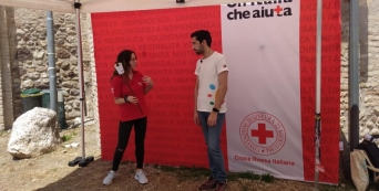 CVP nas comemorações comemorações do Movimento Internacional da Cruz Vermelha e Crescente Vermelho, em Solferino